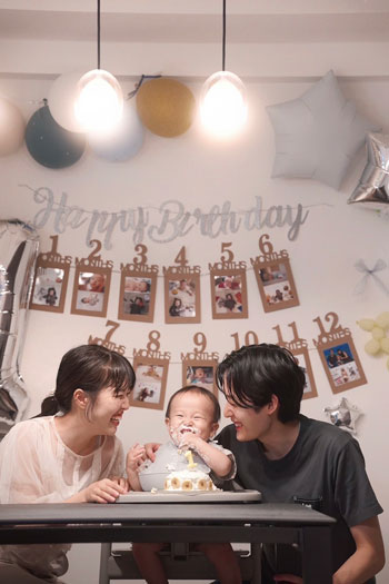 連帯活動委員会委員長賞「初めてのお誕生日会」投稿者：松下記念病院看護部  吉竹　菜月さん